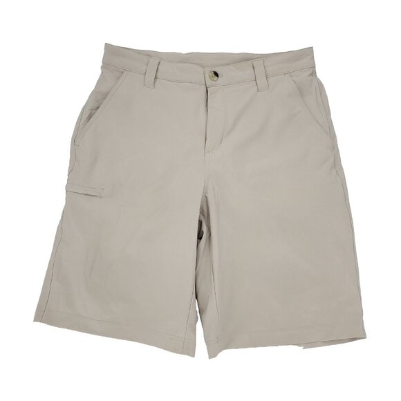 Columbia PFG Grander Marlin II Offshore Shorts Mens 30x10" Beige Fishing Stretch - Picture 1 of 11